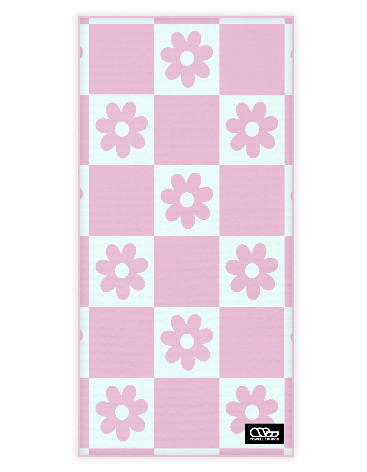 Vibrant Floral Pattern Towel - Flowers Collection